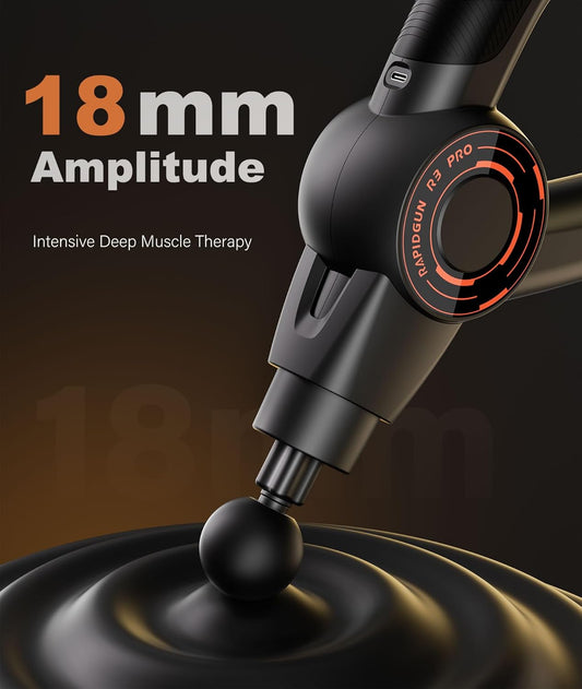 RapidGun 3-in-1 Massage Gun